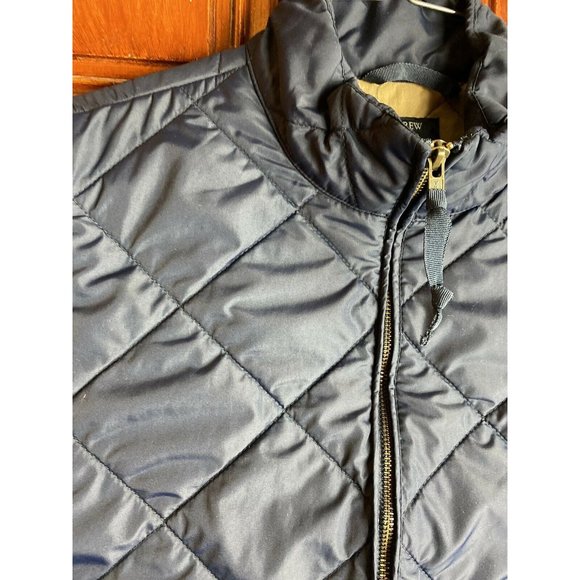 J. Crew Womens Quilted Outerwear Vest Size Med - Picture 2 of 9